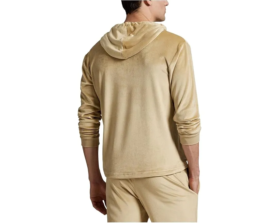 Толстовка Polo Ralph Lauren с капюшоном из плюшевого велюра