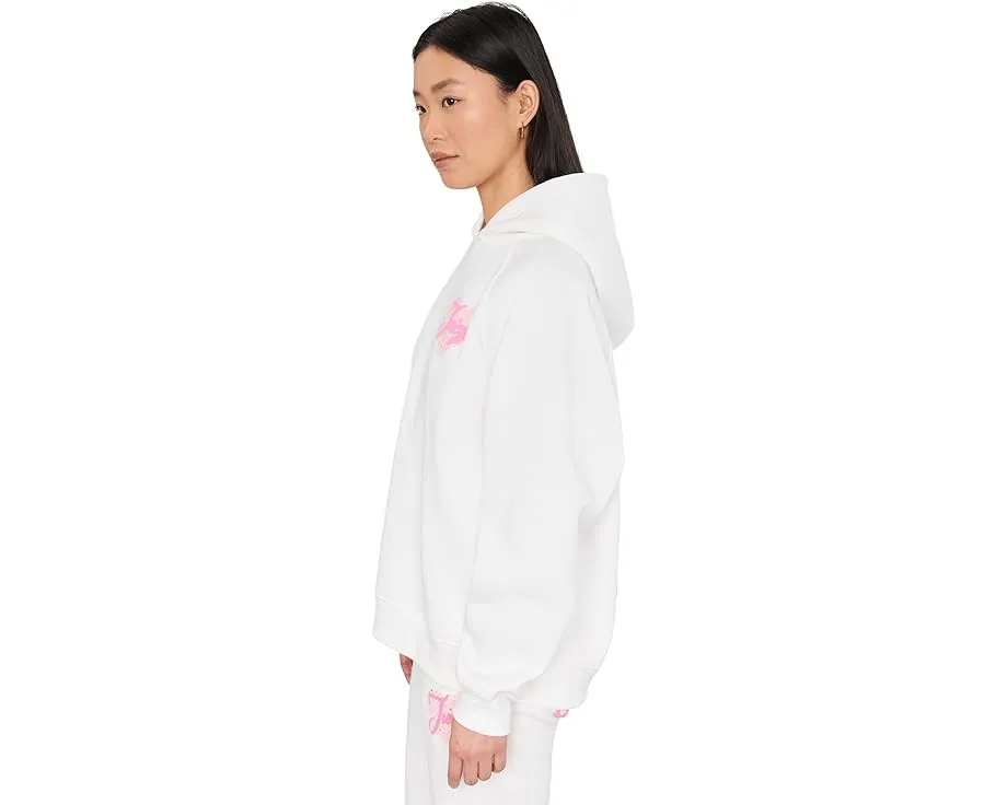 Худи Juicy Couture с регланными рукавами и пайетками Juicy спереди и сзади