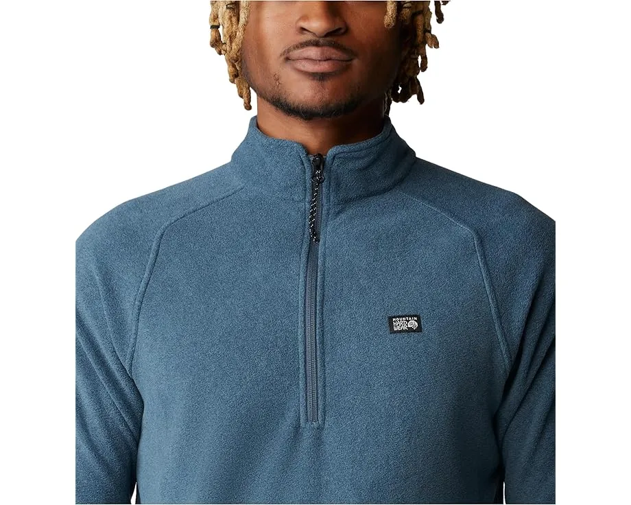 Mountain Hardwear Толстовка Microchill 1/4 Zip с воротником стойкой