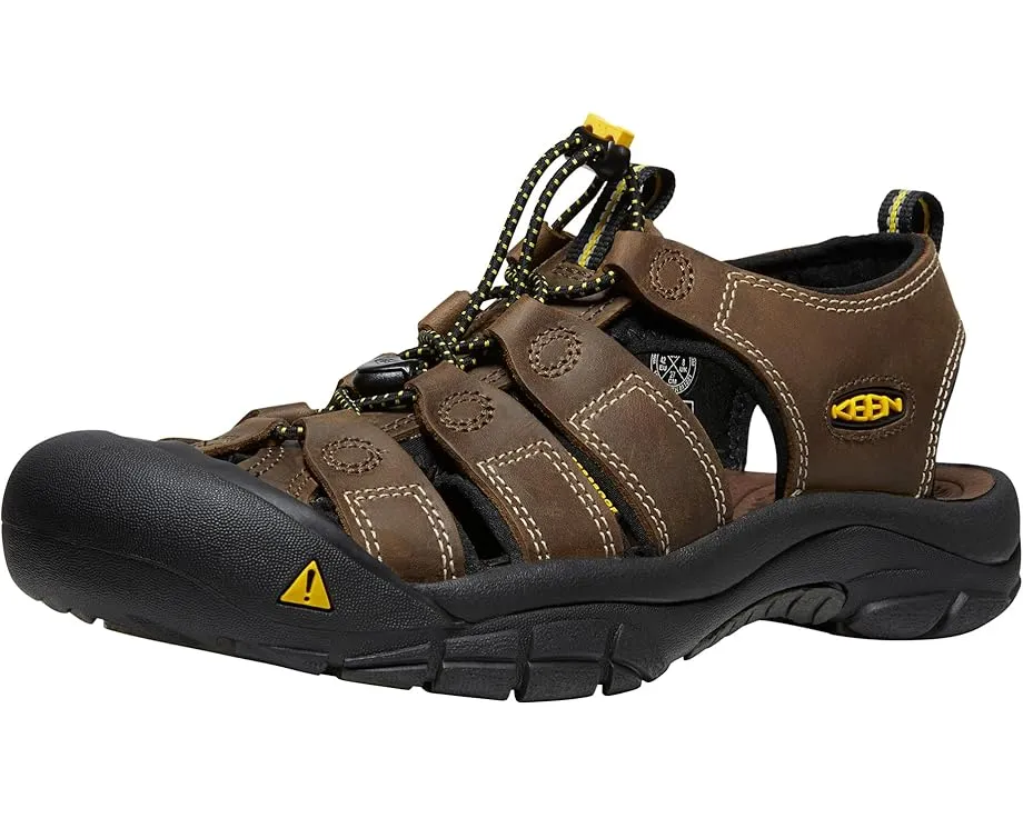 KEEN Сандалии Newport Leather с закрытым носком и широкой колодкой