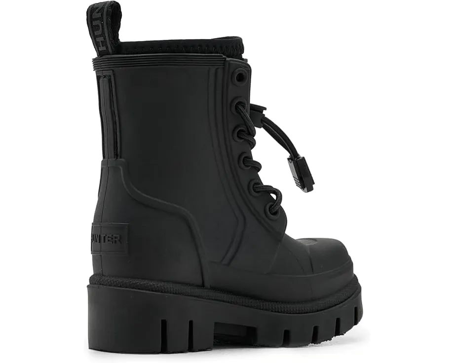 Сапоги Hunter Kids Stamp для малышей и детей с водонепроницаемым верхом на шнуровке