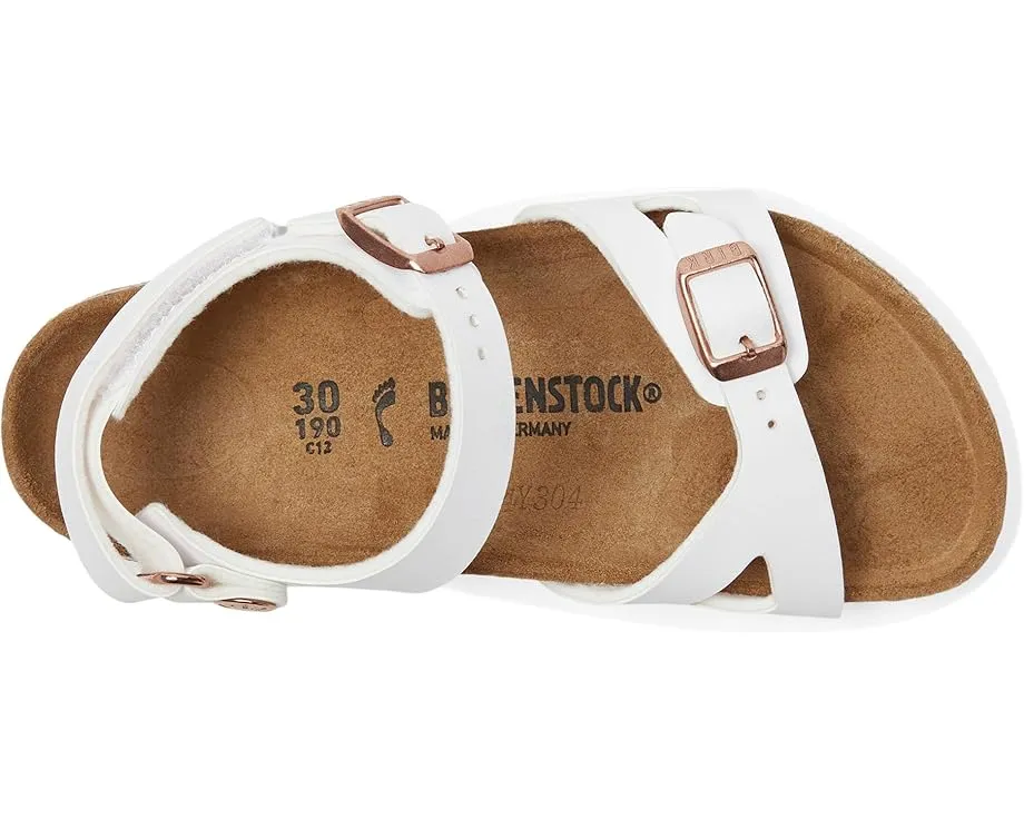 Детские сандалии Birkenstock Rio с липучкой и пробковой стелькой