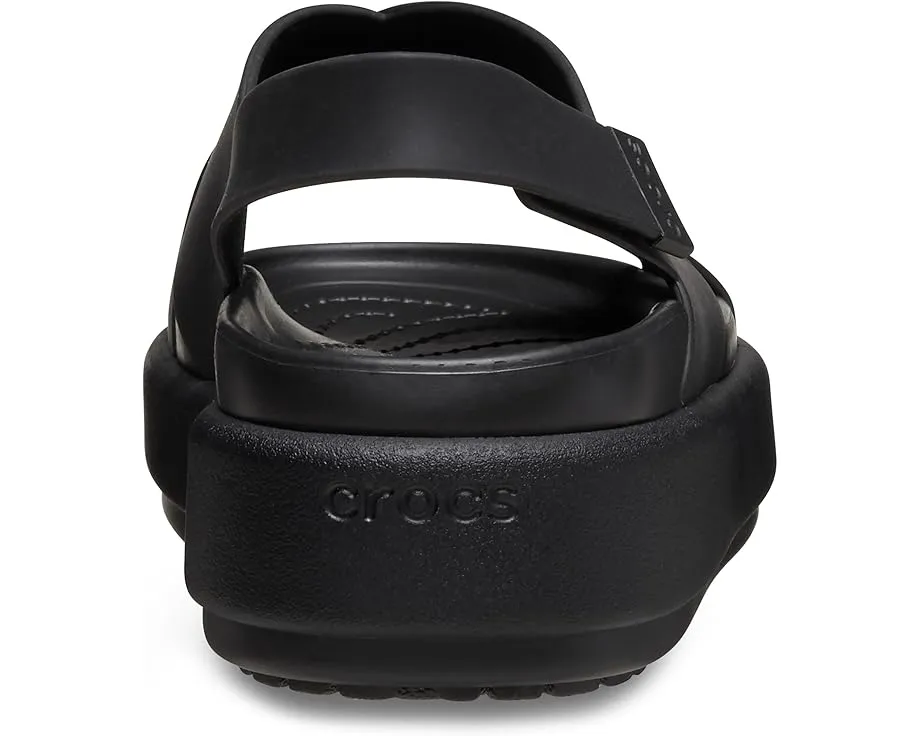 Crocs Сандалии Brooklyn Luxe Cross Strap с перекрестными лямками