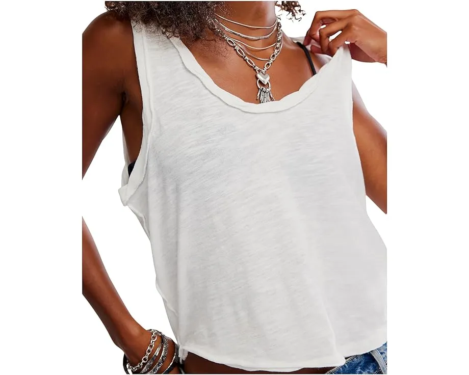 Беспроблемный топ Free People Easy Tank из легкой ткани