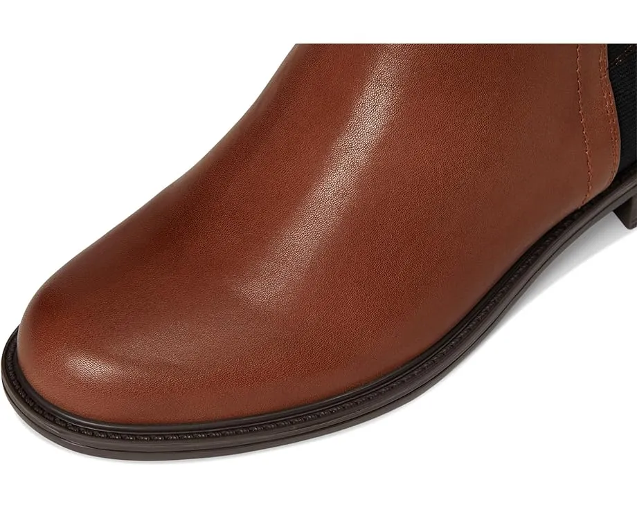 Ботинки Clone из зернистой кожи с боковой молнией и съемной стелькой David Tate