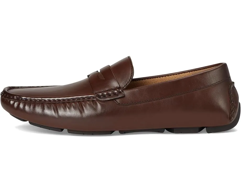 Мокасины Kenneth Cole Sergio с ремешком penny и декоративной строчкой