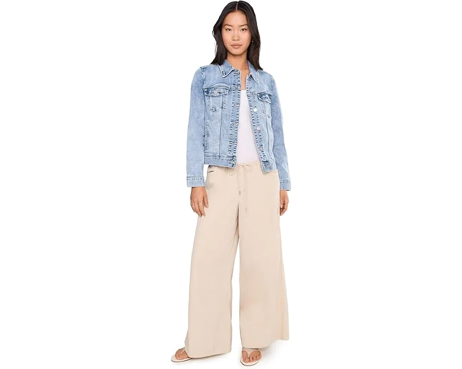 Джинсовая куртка Liverpool Los Angeles Classic с эластичностью и накладными карманами