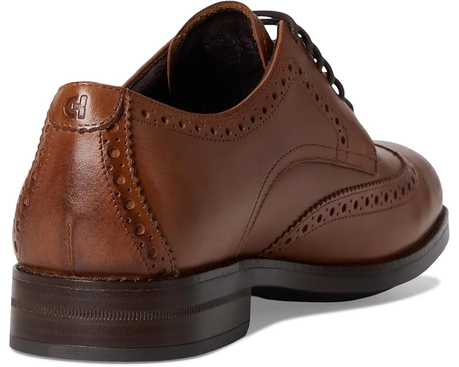 Оксфорды Cole Haan Harmon Grand Wingtip с кожаной подкладкой и подошвой EVA