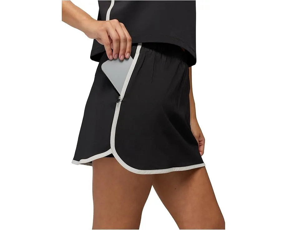 Скорт Railay Scallop с фигурным подолом и встроенными шортами