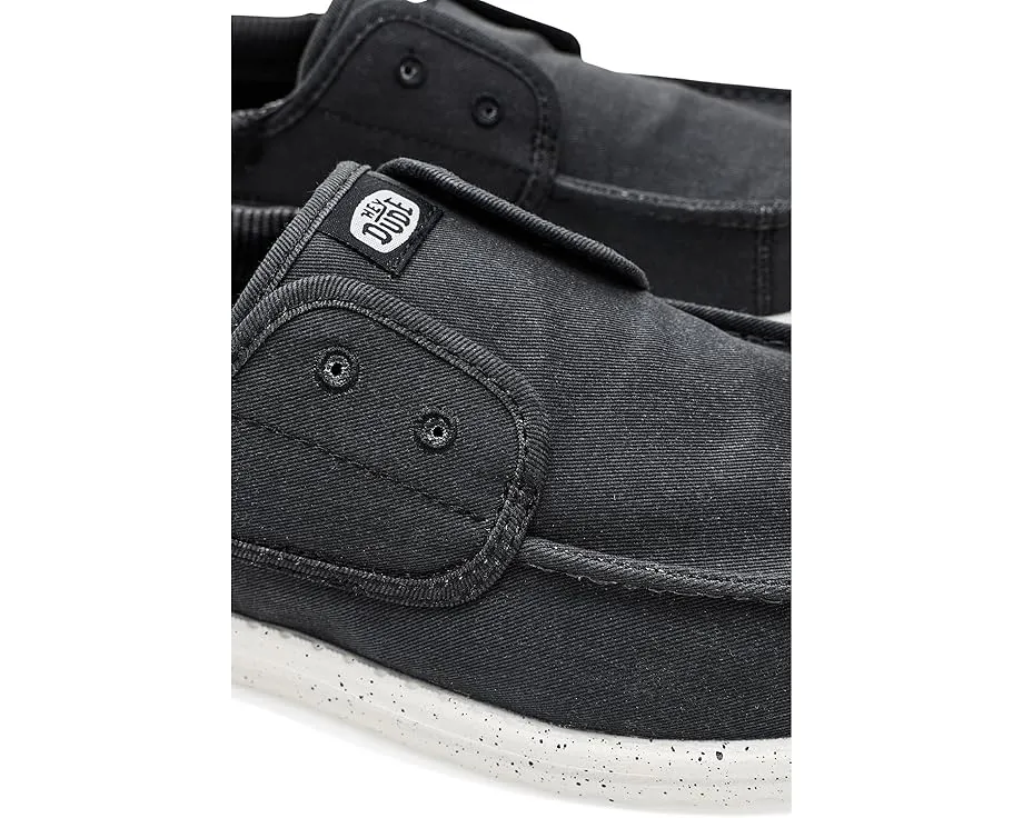 Туфли Hey Dude Wally Cru Stretch Canvas без шнурков