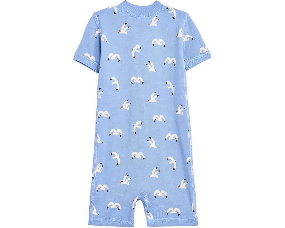 Детский слип HannaJams Print Shortie Sleeper на молнии из органического хлопка