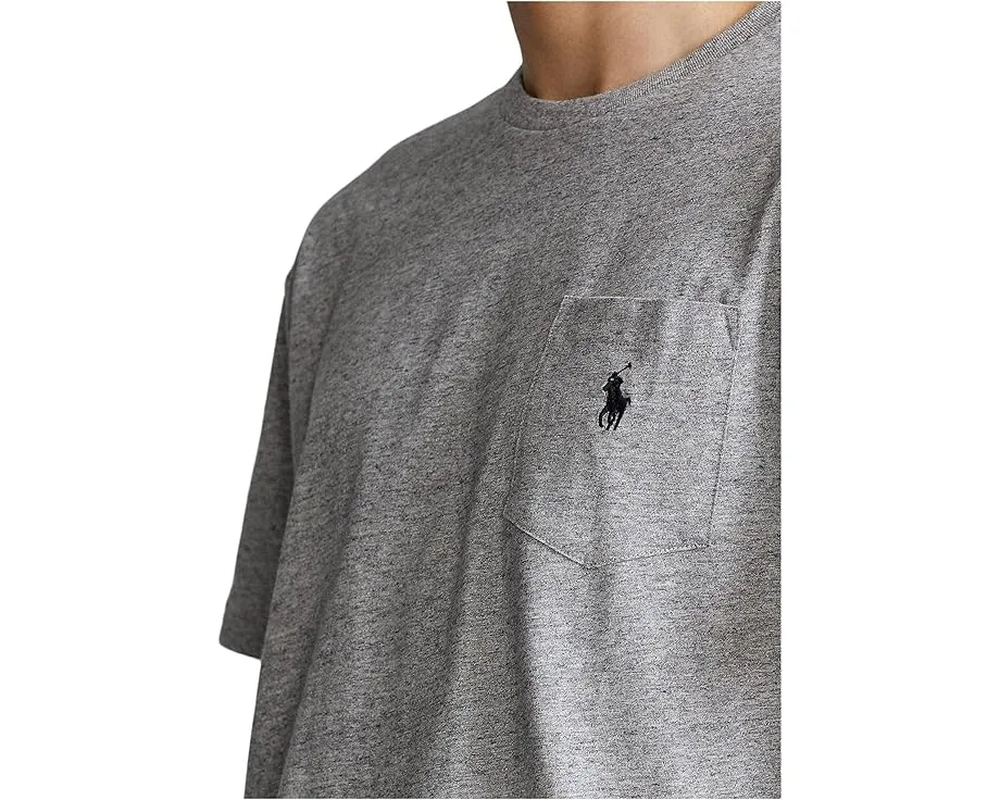 Классическая футболка Polo Ralph Lauren с карманом и вышитым пони