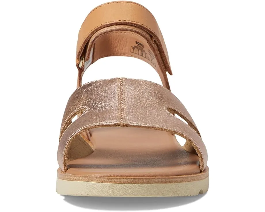 Сандалии SOREL Ella™ III Ankle Strap с плоской подошвой и пряжкой на щиколотке