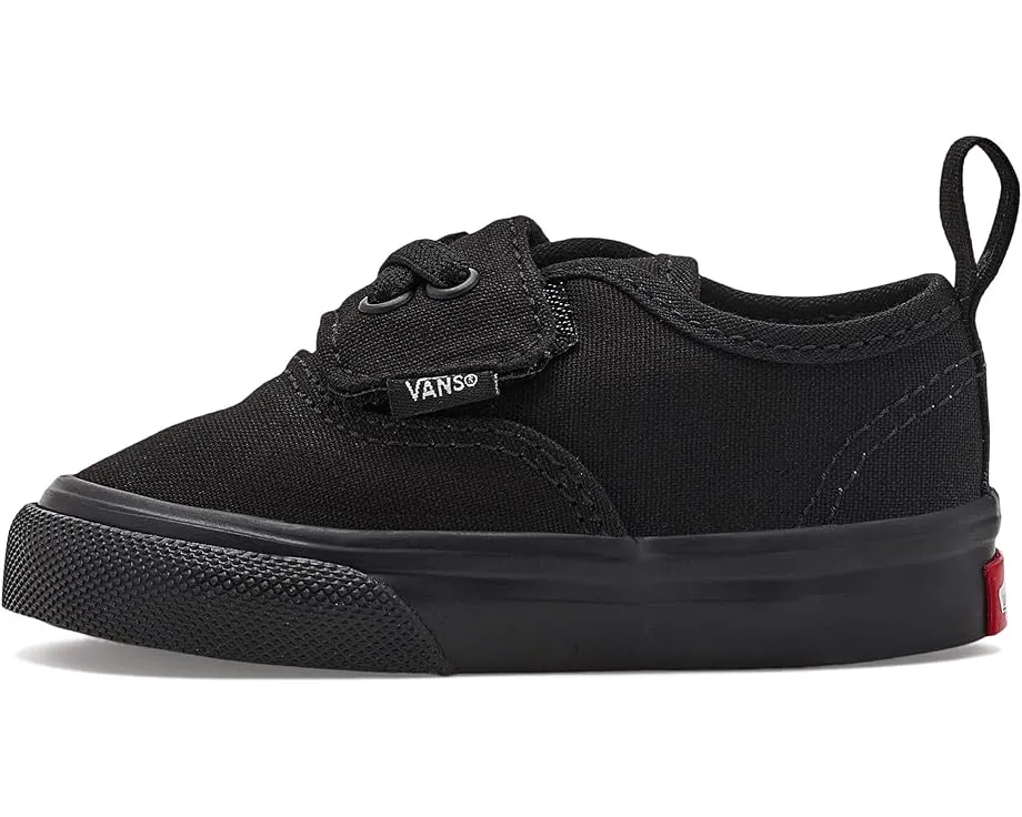 Детские кеды Vans Kids Authentic Elastic V на липучке с эластичными шнурками
