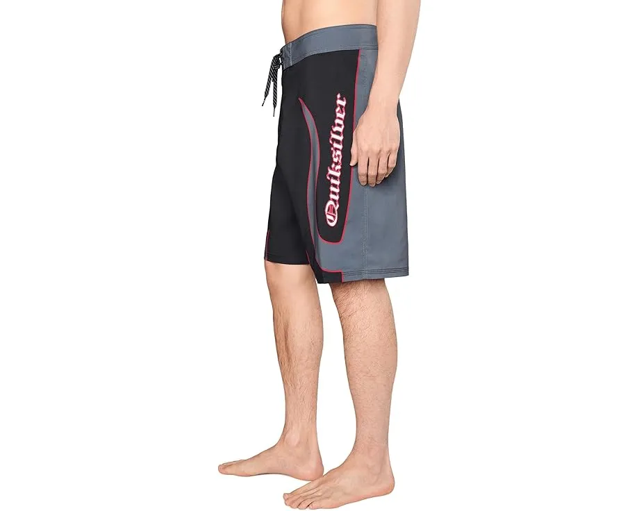 Quiksilver Бордшорты Mercury Trident 21 с эластичной талией и боковым карманом