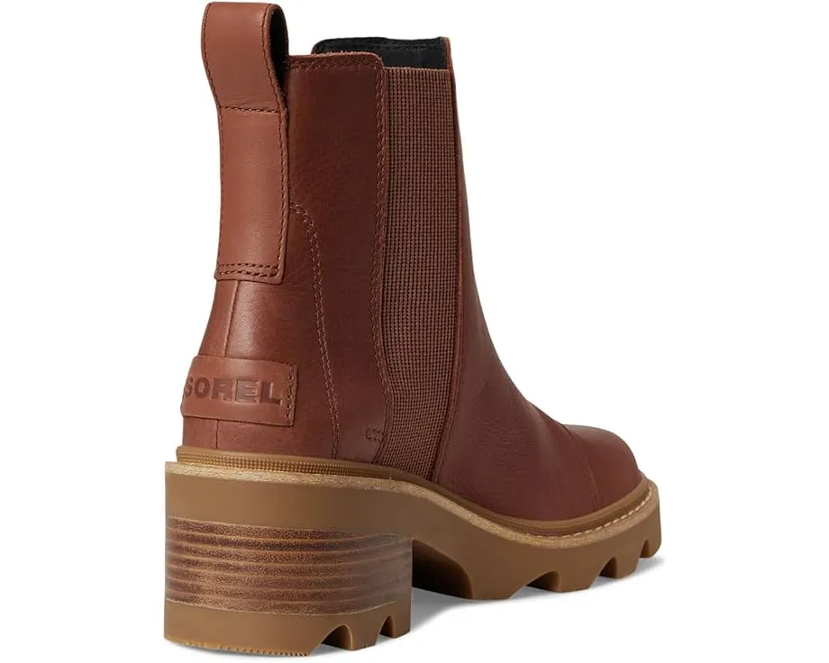 Ботинки SOREL Joan Now Chelsea из замши на массивном каблуке