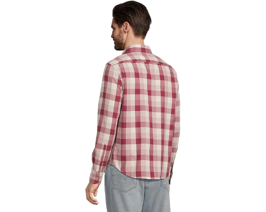 Фланелевая рубашка UNTUCKit Greenwald с длинным рукавом и клетчатым узором