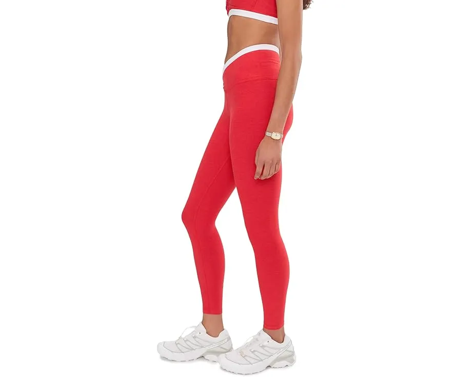 Леггинсы Beyond Yoga Spacedye с высокой талией и контрастными швами