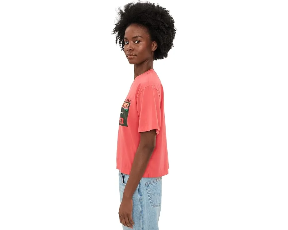 Футболка L.L.Bean Sunday Sunwashed Crew Tee с принтом
