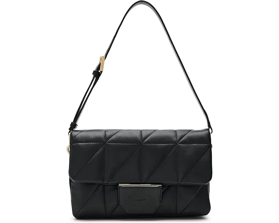 Сумка через плечо AllSaints Ondine Quilt из стеганой кожи с шестигранным патчем