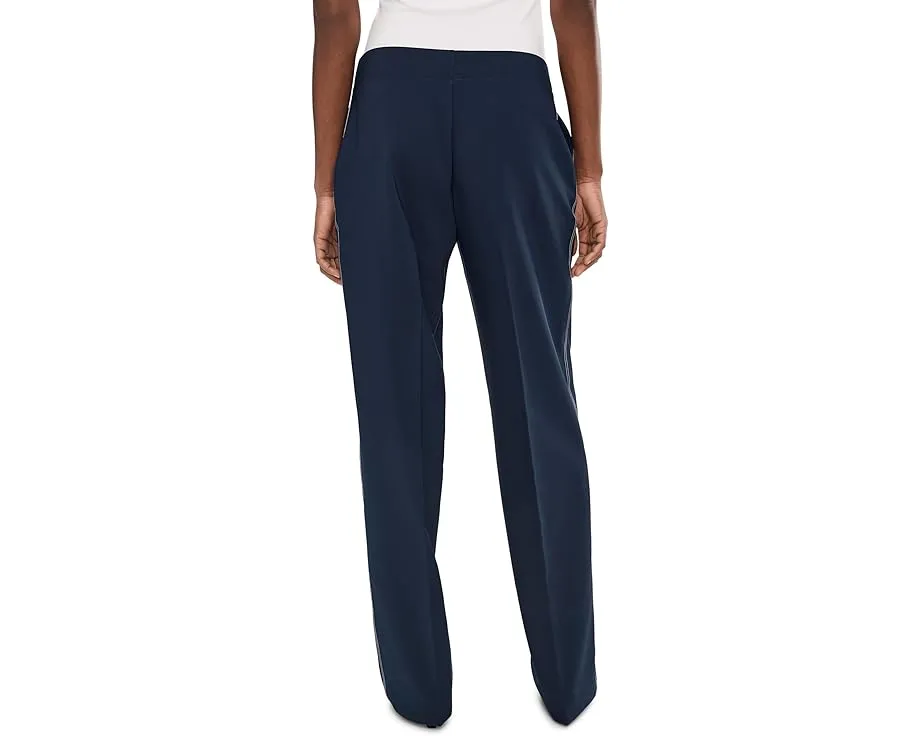 Широкие брюки Lenox длиной 31 дюйм с контрастной строчкой и карманами NIC+ZOE