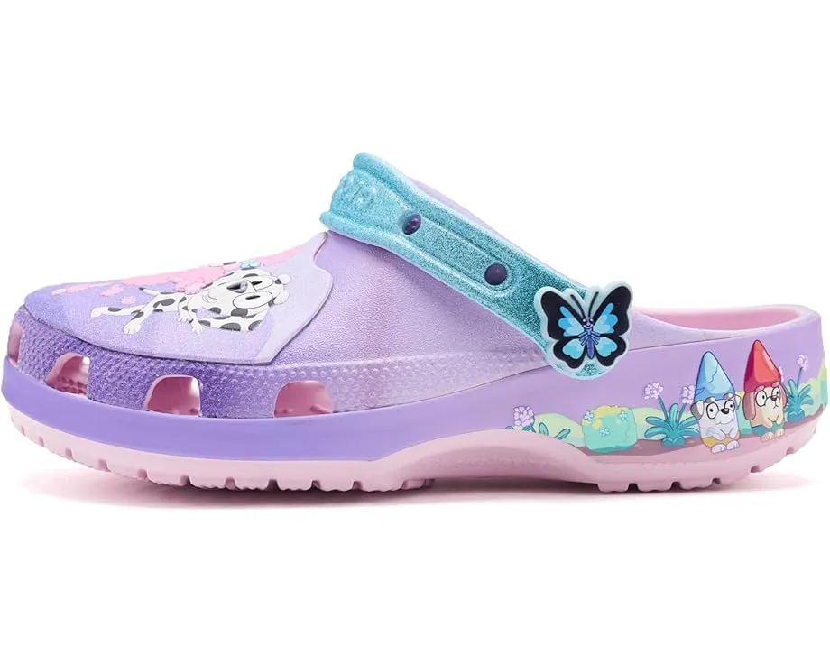 Кроксы Crocs Kids Bluey Classic Clogs с персонажами для детей