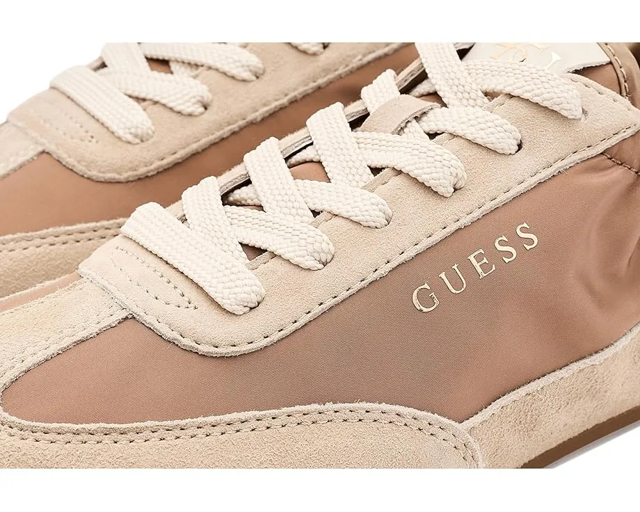 Кроссовки GUESS Rachale с кожано-синтетическим верхом и круглым носком