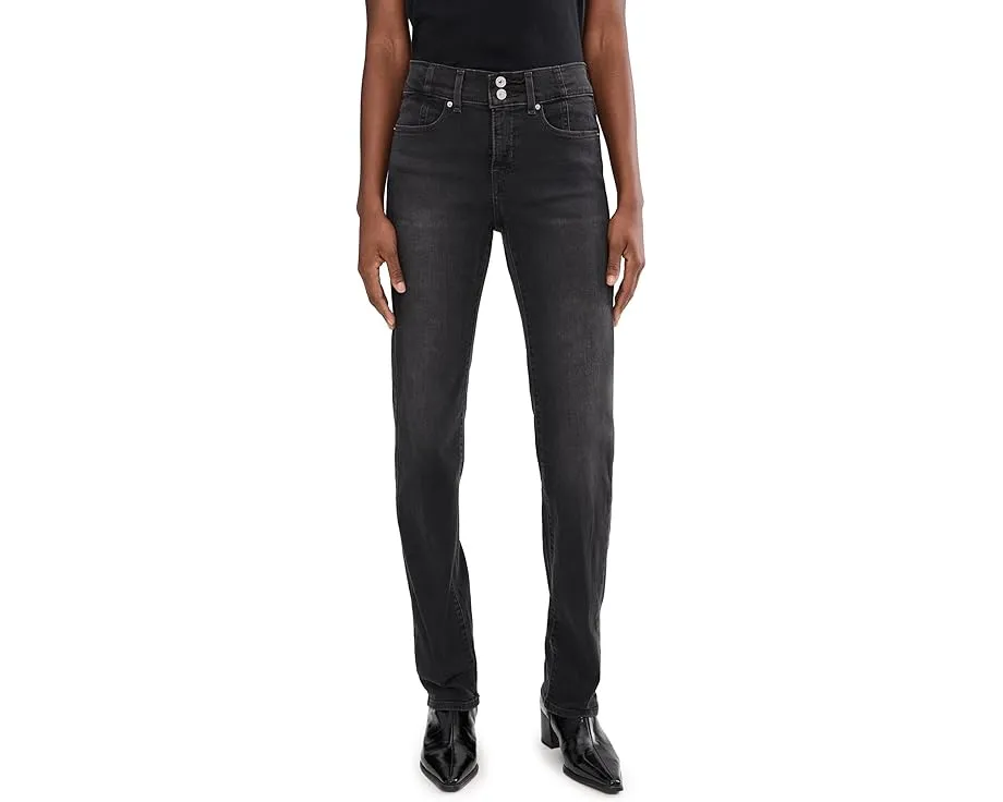 Джинсы Levi's 314 Corset Straight с корсетным поясом и прямым кроем