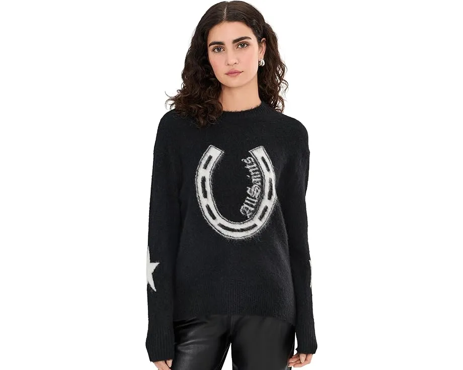 Свитер Kismet AllSaints с воротником-поло и рисунком подковы