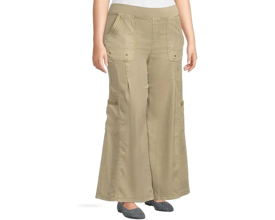 Широкие брюки Tove Wide Leg с контрастной резинкой и карманами