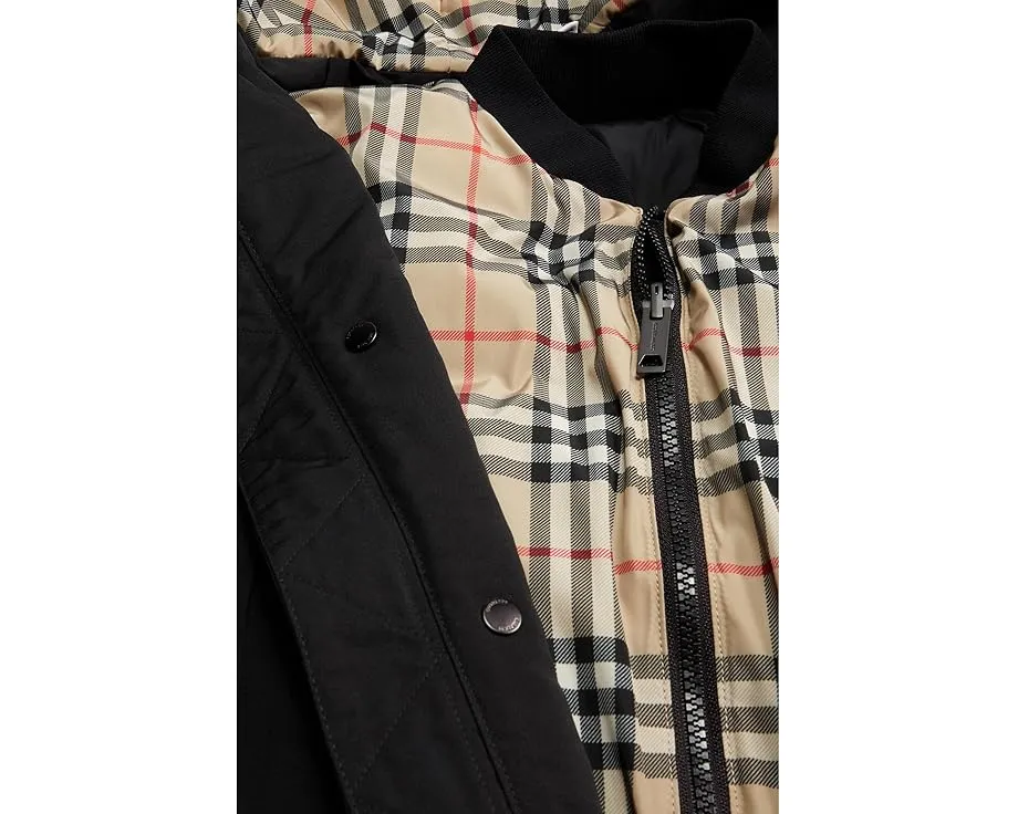 Детская куртка Burberry Kids Myles с отстегивающимся утеплителем