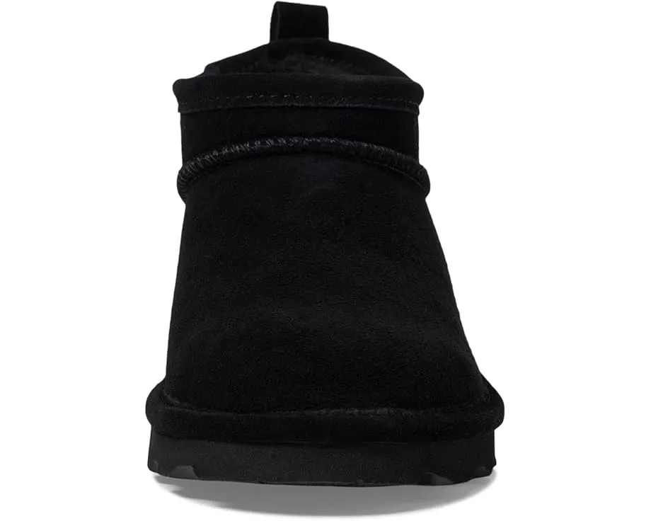 Сапоги Super Shorty Bearpaw из замши с овечьей шерстью и съемной стелькой