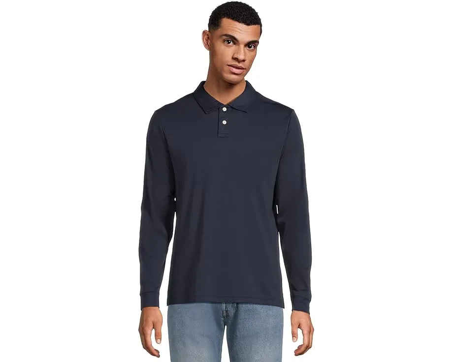 Поло Comfort Stretch Performance с длинным рукавом и слегка приталенным кроем от L.L.Bean