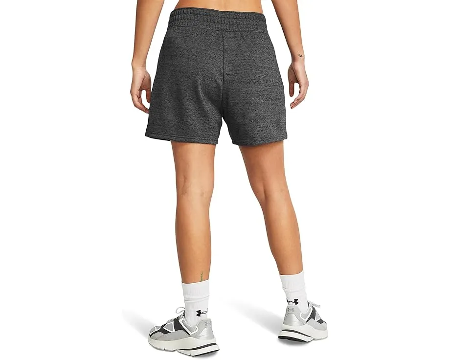 Шорты Under Armour Rival Terry из легкого френч терри с широким эластичным поясом