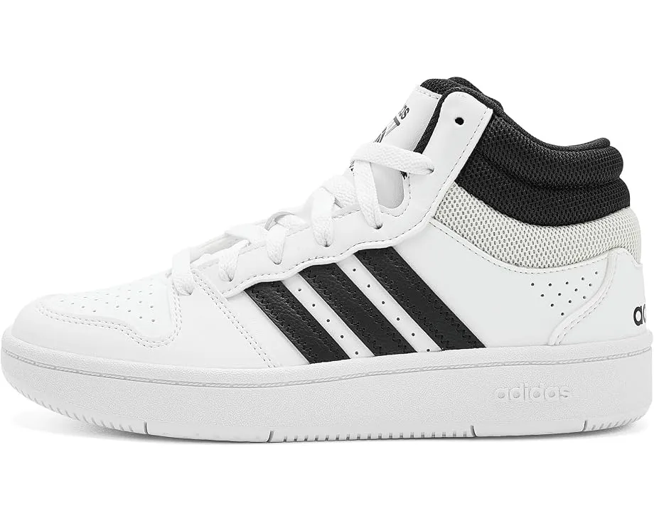 Кроссовки Adidas Hoops Mid Classic для детей с верхом из кожзаменителя