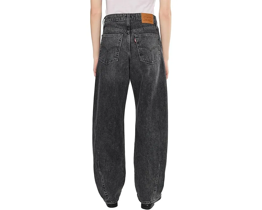Джинсы Levi's Premium Baggy Dad Barrel с зауженным кроем и карманами