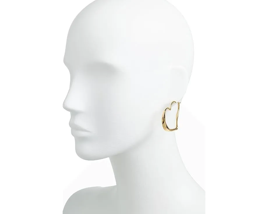 Серьги-кольца Kate Spade New York Amour с сердечком