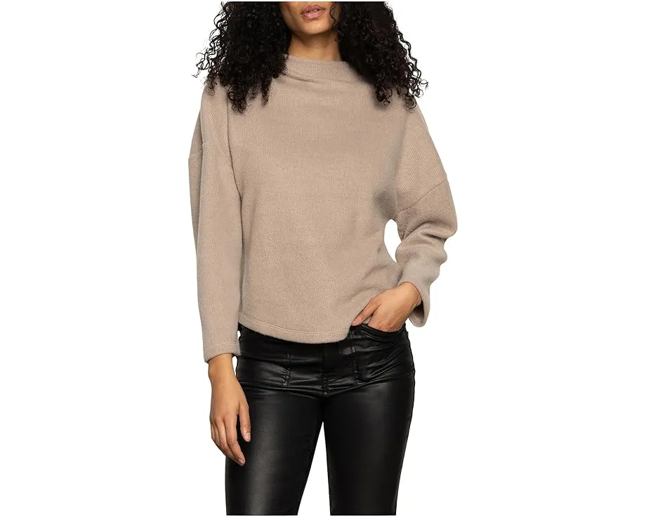 Топ Sanctuary Change Of Pace с воротником-стойкой из мягкой трикотажной ткани