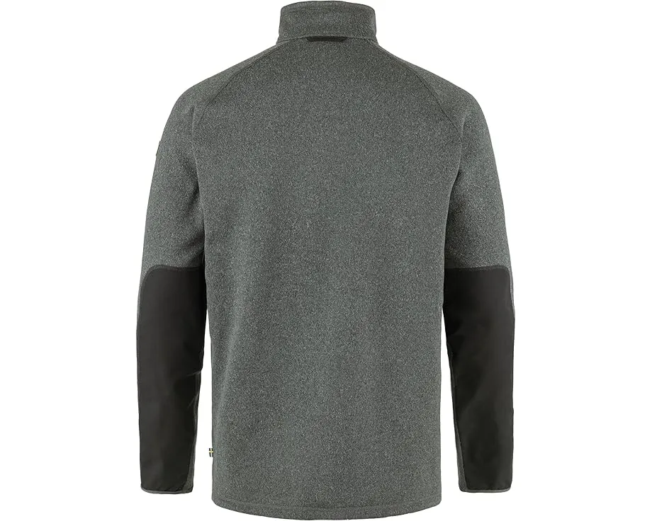 Кофта Fjällräven Övik Fleece с молнией на половину и карманом