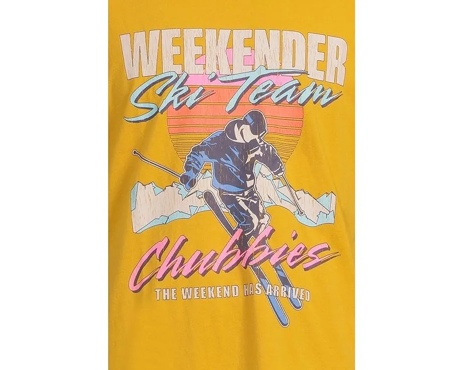 Футболка Chubbies The Pond Skimmer с графическим принтом