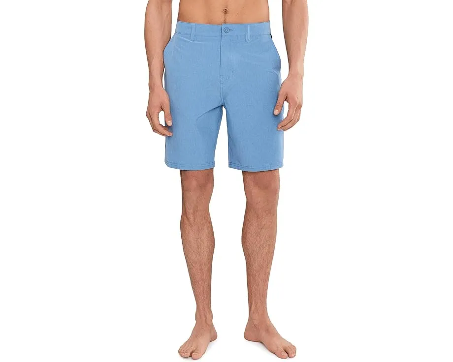 Гибридные шорты Union Heather Amphibian 20 от Quiksilver с водоотталкивающей пропиткой