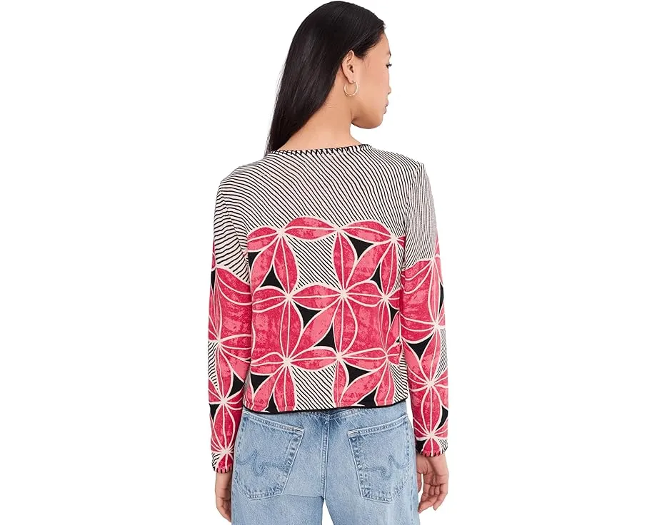 Кардиган NIC+ZOE Petite Gallery Walk с ручной печатью и абстрактным рисунком