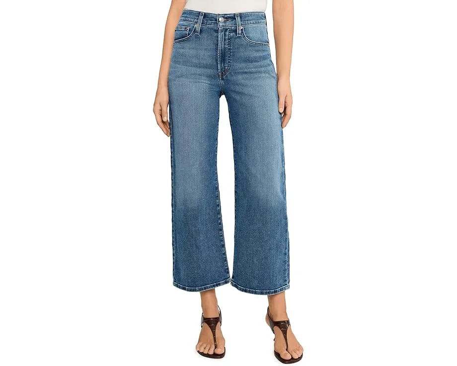 Укороченные брюки Wide Leg Crop из денима Oneida Madewell