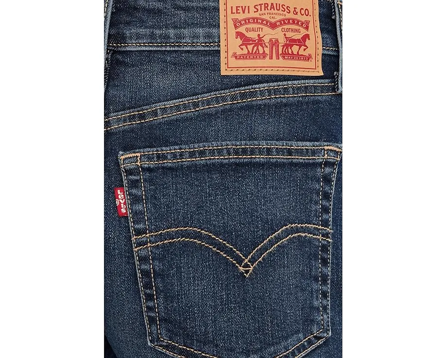 Шорты Levi's A-Line с завышенной талией и запахом из 100% хлопка