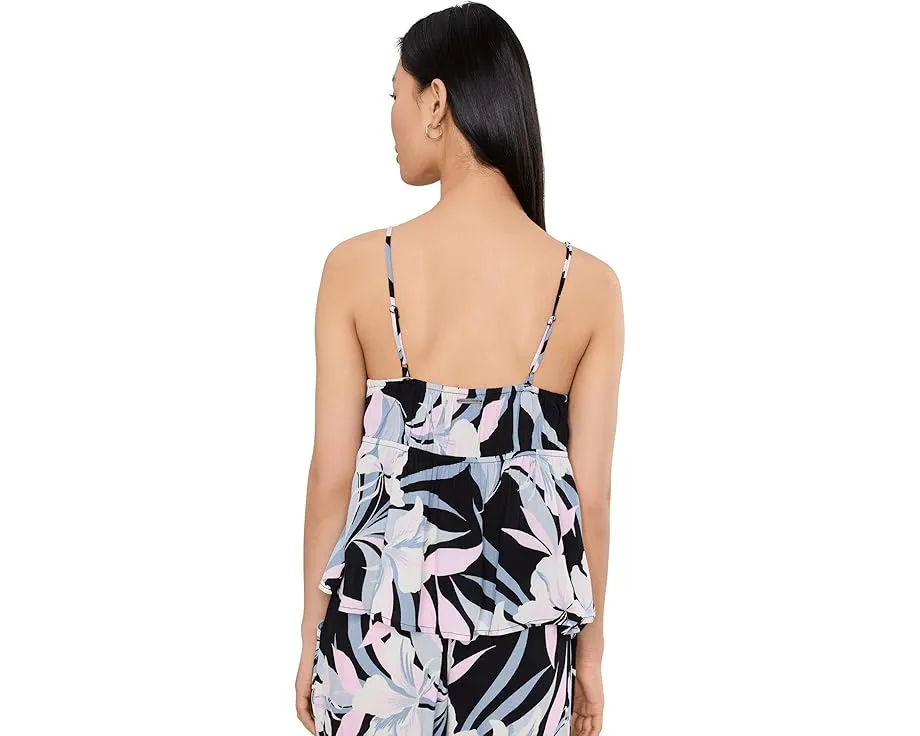 Топ Bloomed Cami с V-образным вырезом и силуэтом беби долл