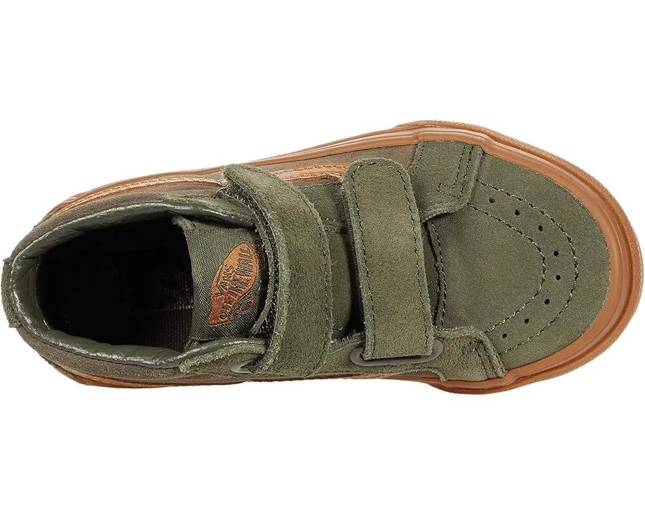 Кроссовки Vans Sk8-Mid Reissue V для детей с двойной липучкой