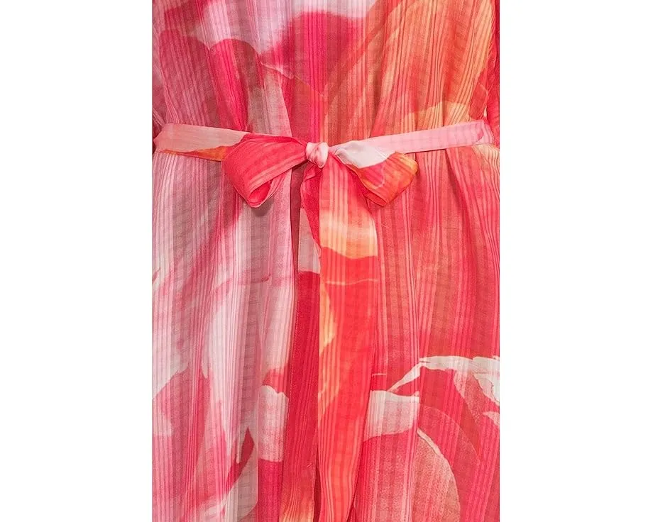 Tommy Bahama туника с поясом и художественным принтом