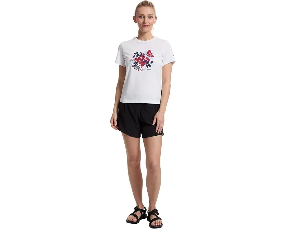 Футболка Columbia Sun Trek Graphic с коротким рукавом и защитой UPF 50