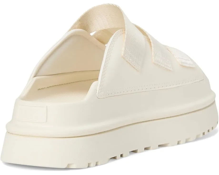 Сандалии UGG Goldenglow Slide с регулируемыми ремешками из переработанных волокон