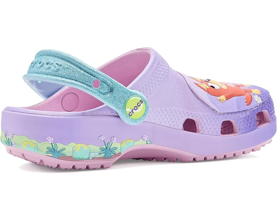 Кроксы Crocs Kids Bluey Classic Clogs для малышей с персонажами
